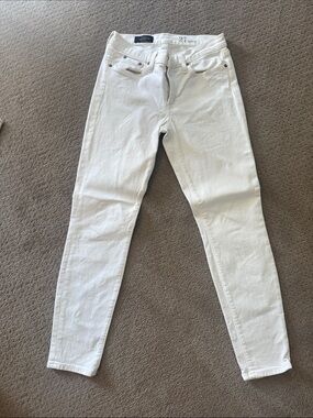 JCrew White Women's Skinny Jeans - Size 27